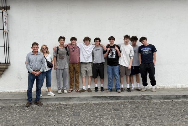 Group of young men in Guatemala
