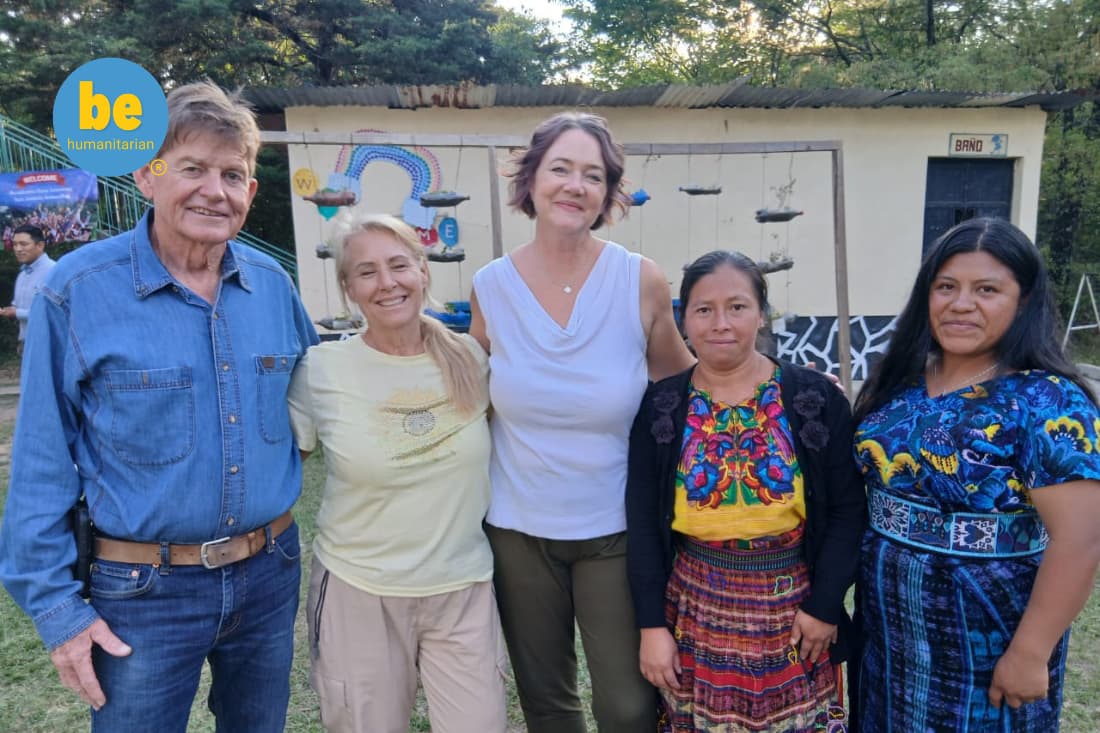 Corporate philanthropy volunteer projects Guatemala foster friendship between volunteers and community members
